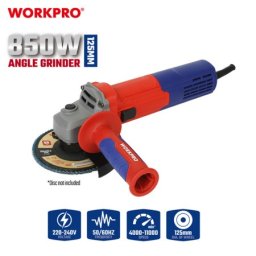 Workpro wp472049 Električna ugaona brusilica 850W (sa regulacijom brzine), 125 mm ( WP472049 )