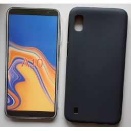 TPU maska Pudding za Samsung Galaxy A10 2019 (6.2") crna