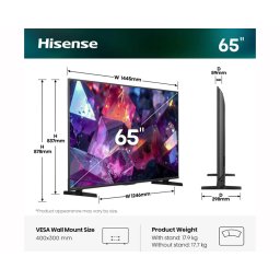 HISENSE 65 inča 65E7S PRO Hi-QLED 4K UHD Smart TV