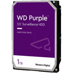 WD AV purple 3.5, 1TB, 64MB, 5400 RPM, SATA 6 Gbs HDD ( WD11PURZ )