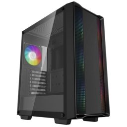 DeepCool CC560 ARGB V2 Kuciste E-ATX, 4xARGB-120mm, Kaljena staklena strana,USB-3.0