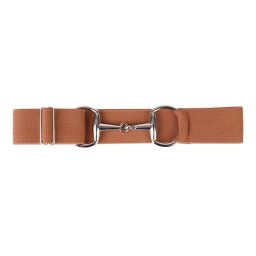 Kaiš za pantalone sa kopčom u obliku žvala braon