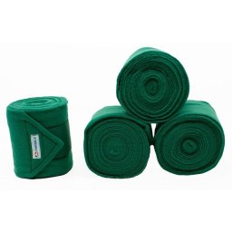 Bandaža za konje sa čičak trakom tamno zelena 4m 4/1 Finntack Pro