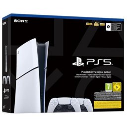 Konzola Sony Playstation 5 PS5 825GB Slim Digital + Dualsense White
