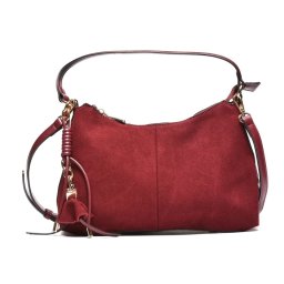 Ženska torba mekane forme T012680 bordo