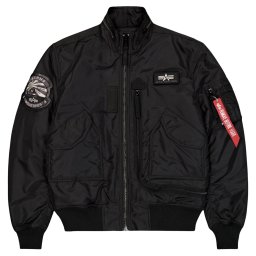 ALPHA INDUSTRIES ENGINE JAKNA BLACK