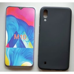 TPU maska PUDDING za Samsung SM-M105F, Galaxy M10 2019 (6.2") crna
