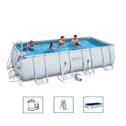 Bestway Steel Pro MAX pravougaoni bazen 549x274x122cm sa pumpom