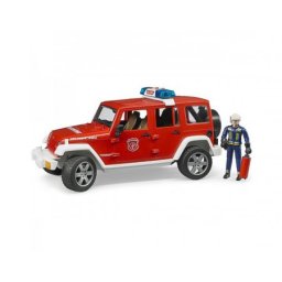 Bruder Džip Wrangler vatrogasni sa figurom ( 025281 )