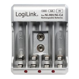 Logilink Punjač baterija za Ni-MH/Ni-Cd AA/AAA/9V ( 6559 )