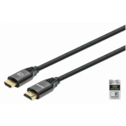 Manhattan 8K@60Hz 355933 Ultra High Speed HDMI Cable with Ethernet, 1 m Kabl