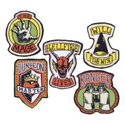 Fanattik Stranger Things - Set of Five Fabric Patches ( 078147 )