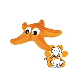 Trixie Dog Toy Starfish 23cm, Morska zvezda, Igračka Od Lateksa