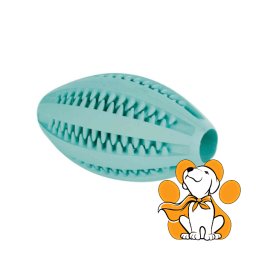 Trixie Denta Fun Rugby Ball 11cm, Ragbi Lopta Sa Ukusom Mente
