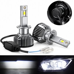 AUXITO H1 LED sijalice za farove 100W 25000LM 6500K CANBUS DD-X3-H1