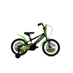 Capriolo mustang 16 crno-lime dečiji bicikl (4-5) ( 925121-16 )