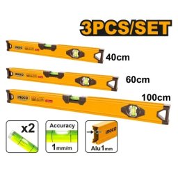 Ingco hsl10403 set libela 3/1 40-60-100cm super ingco ( HSL10403 )