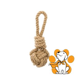 Trixie Be Nordic Playing Rope with Ball 20cm, Igračka Od Kanapa