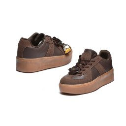 L182685BRW - ŽENSKE PATIKE URBANOG DIZAJNA SA RETRO ĐONOM