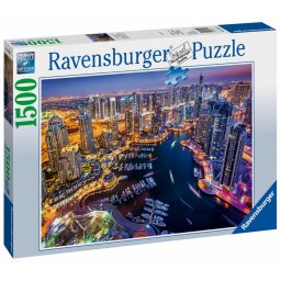 Ravensburger puzzle (slagalice) - Dubai noću, RA16355