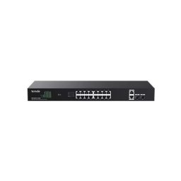 Svič 10/100/1000 18-port + 2SFP Tenda TEG1120P-16-150W/16-Port PoE