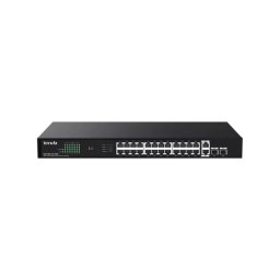 Svič 10/100/1000 26-port + 2SFP Tenda TEG1128P-24-250W/24-Port PoE