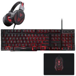 Connect XL gaming set, slušalice, tastatura, miš, podloga za miš - CXL-KG350 Kit gaming