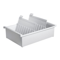 Han kutija za indexne kartice 1/1300 A5, otvorena siva ( 04KTI9550C )