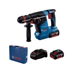 Bosch GBH 187-LI akumulatorski elektro-pneumatski čekić 2x5,0 Ah ( 0611923121 )