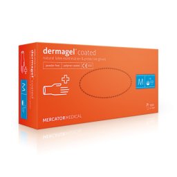Mercator medical rukavice jednokratne latex dermagel coated veličina xl ( rd100060xl )