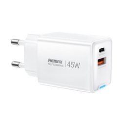 Remax Strujni Fast punjac Gan 1xUSB 3.0 +1xTIP C 45w, beli ( 868 )