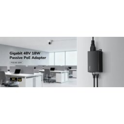 Cudy POE48-18W,Gigabitni pasivni PoE adapter,10/100/1000 Mbps