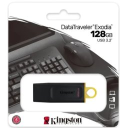 Kingston 128GB DTX/128GB USB Flash memorija 3.2 Black/Yellow