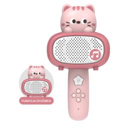 Mikrofon bluetooth 11252 maca roze ( ZV1338 )