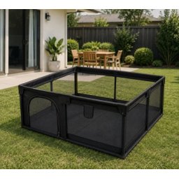 Prostrana dečija ogradica za igru 180x200x65cm ( KLK2613-Black )