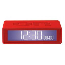Lexon flip+ travel Reverzibilni sat sa alarmom, crveni ( LR151R9 )