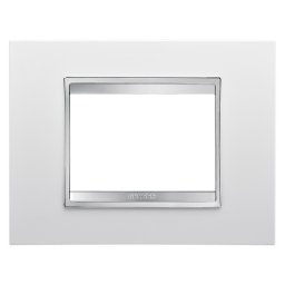 Gewiss Chorus, LUX dekorativna maska 3M, bela ( Gw16203tb )