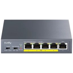Cudy GS105P V1.0 Switch Extend VLAN Gigabit RJ45 PoE 30 W IEEE 802.3at/af