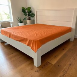 Čaršav Šifon 200x220cm bez lastiša Orange ( VLK000525-orange )