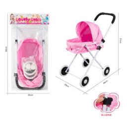 Hk mini igračka kolica za bebe roze ( A086961 )
