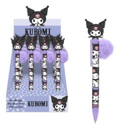 Hello Kitty and Friends Kuromi hemijska olovka sa pufnom ( 1046825 )