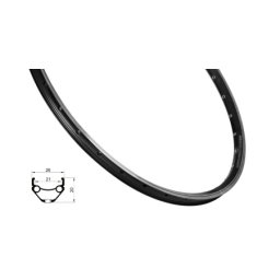 Force felga prime 622x21, 32h, crna ( 702334 )
