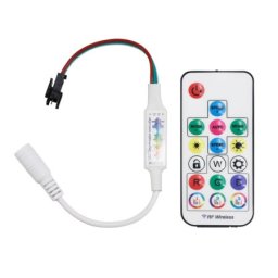 Kontroler za pixel LED trake 5-24V, daljnski ( KON-MN-PIX/RGBM )