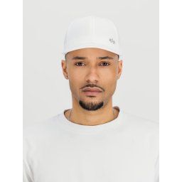 ALPHA INDUSTRIES METAL LABEL KACKET WHITE