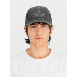 ALPHA INDUSTRIES DTM LOGO KACKET BLACK