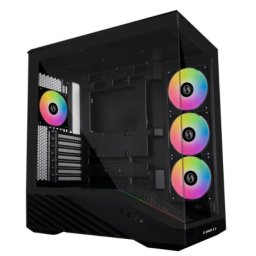 Lian Li Vector V100 Midi-Tower, ATX, RGB, Window, crno Kućište