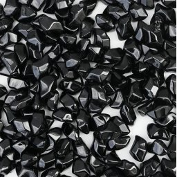 Dekorativno staklo FIRE GLASS Black Crystal za kamine – 1 kg
