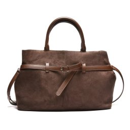 Ženska torba mekane forme T012628 braon