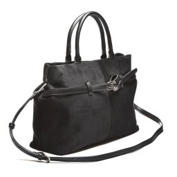 Ženska torba mekane forme T012628 crna