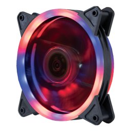 ZEUS Case Cooler 120x120 Dual Ring RGB fan